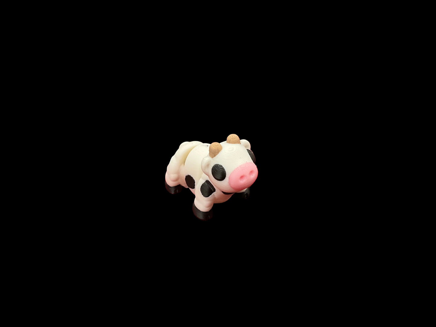 3D Printed - Articulated Mini Cow