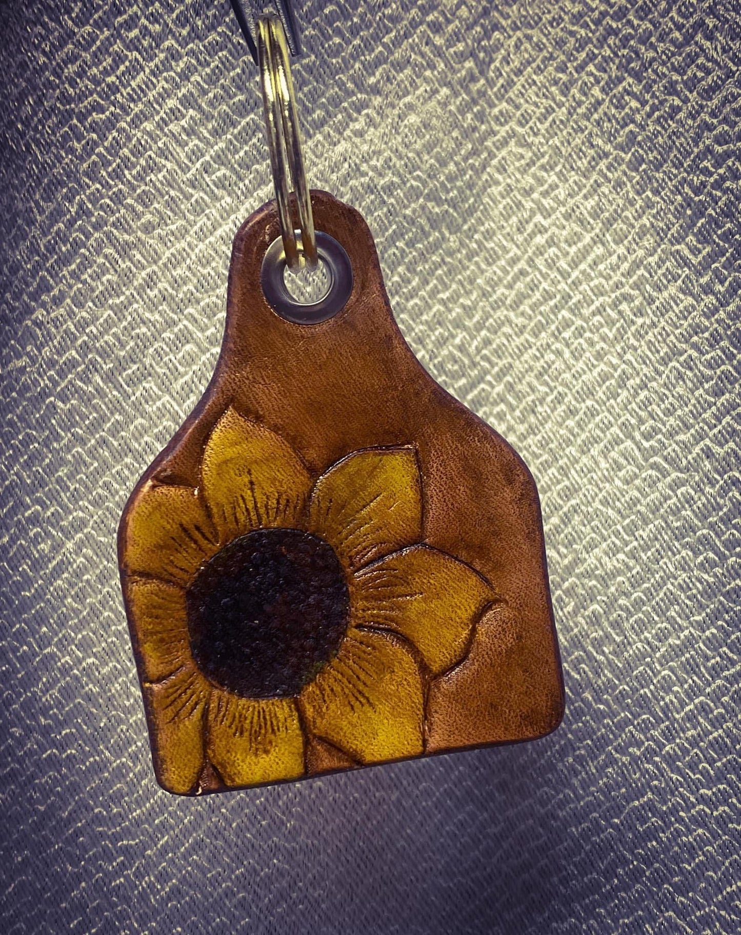 Sunflower Keyfob
