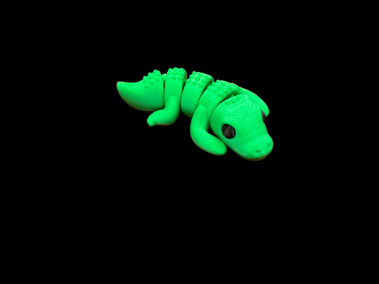 3D Printed - Articulated Gator