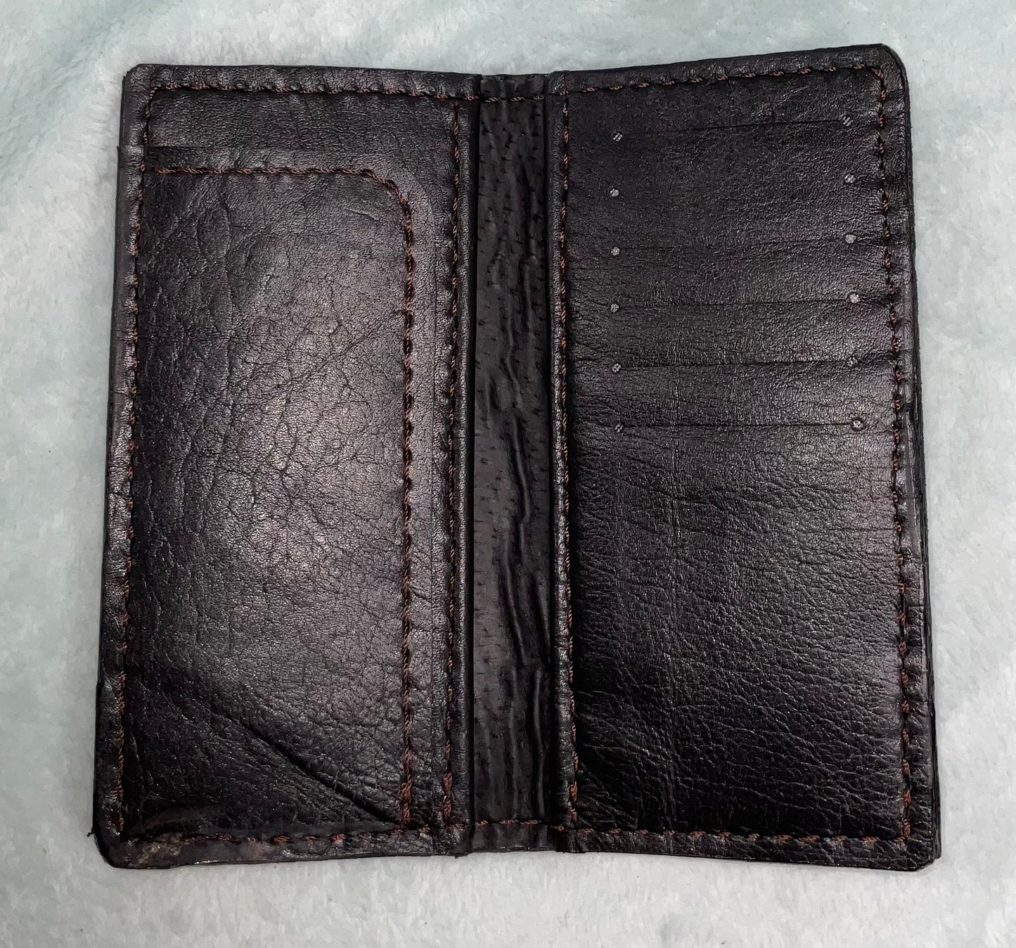 Men's Cross - Gator Print Leather Roper Wallet