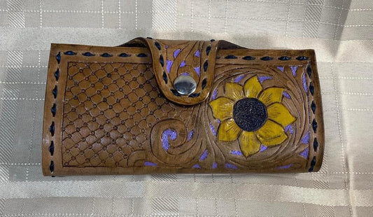 Women's Sunflower Clutch